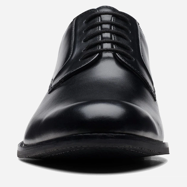 Buty derby męskie skórzane Clarks 26171449 41.5 (7.5UK) 25.8 cm Czarne (5059680996627) - obraz 4