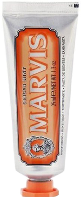 Зубна паста Marvis Ginger Mint Toothpaste 25 ml (8004395111336) - зображення 1