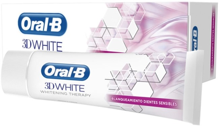 Зубна паста Oral-B 3D White Luxe Whitening Therapy Sensitive Toothpaste 75 ml (8001090629203) - зображення 1