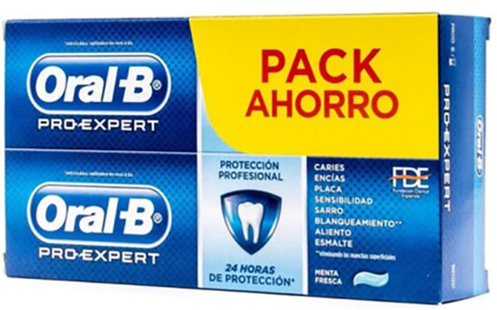 Зубний набір Oral-B Pro-Expert Multi Protection Toothpaste 2x100 ml (8001841548371) - зображення 1