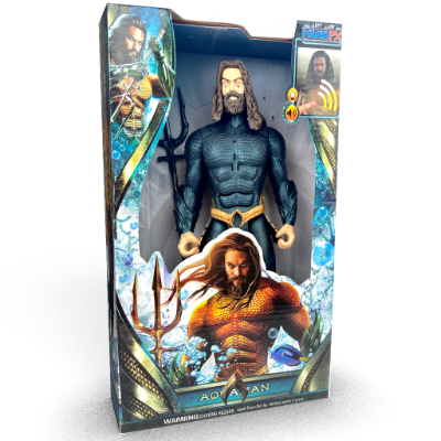 Фигурка Аквамен 2 Aquaman 2 Marvel " Супергерой. Мстители " 30см со звуком и Светом - изображение 3