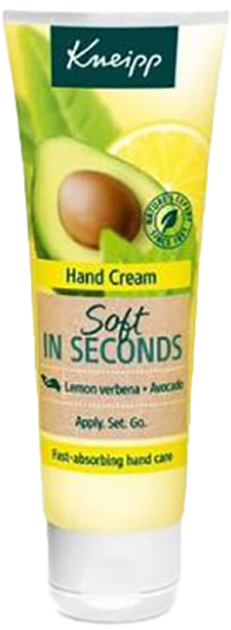 Крем для рук Kneipp Soft In Seconds Hand Cream 75 мл (4008233153940) - зображення 1