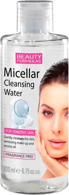 Oczyszczający płyn micelarny do demakijażu Beauty Formulas 200ml (5012251012409) - obraz 1