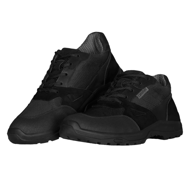 Кросівки тактичні зносостійкі польове взуття для спеціальних служб 45 Чорний (OR.M_3898) - зображення 1