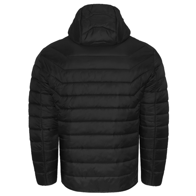 Пуховик легкий тактический стебанная куртка эргономического кроя S Черный (OR.M_4520) - изображение 2
