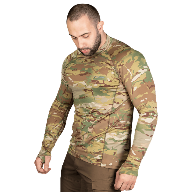 Лонгслив тактичечкий мужская футболка с длинным рукавом для силовых структур L Multicam (OR.M_1115) - изображение 2