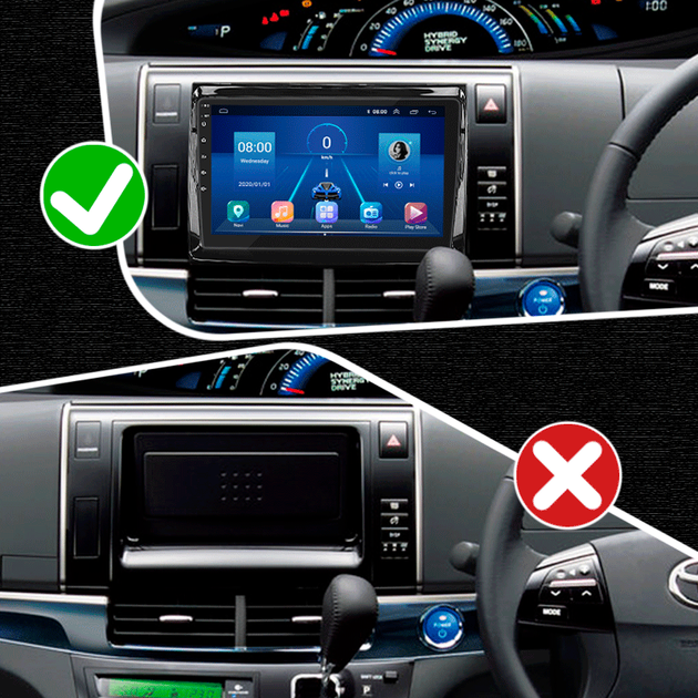 Штатная магнитола 9" Lesko для Toyota Estima III Рестайлинг 2008-2012 6/128Gb 4G Wi-Fi GPS Top Тойота - изображение 3