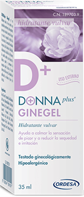 Гель для інтимної гігієни Ordesa Donna plus Ginegel 35 мл (8426594090159) - зображення 1