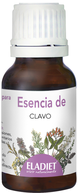 Olejek eteryczny Eladiet Esencia Clavo 15 ml (8420101070047) - obraz 1