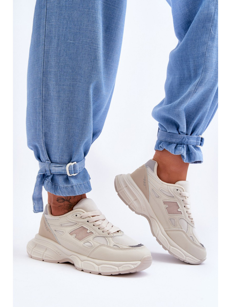 Buty sportowe damskie damskie Venice 41 Beżowe (5905677437881) - obraz 5