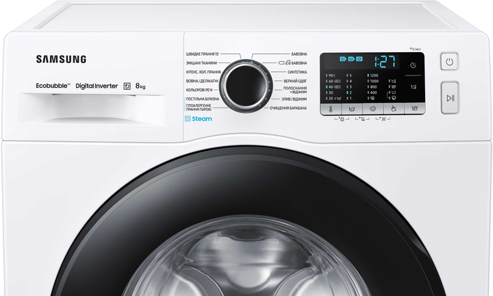 Стиральная машина узкая Samsung WW80AGAS22AEUA - изображение 4