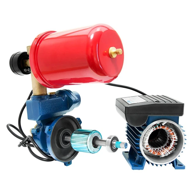 Станція 0.37 кВт Hmax 32 м Qmax 35 л/хв (вихровий насос) 1л WETRON AUTOGP125Z (776010) - Фото 8 Станція 0.37 кВт Hmax 32 м Qmax 35 л/хв (вихровий насос) 1л WETRON AUTOGP125Z (776010) - зображення 8
