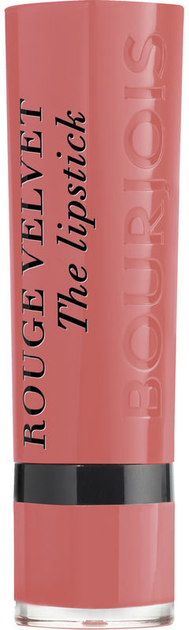 Matowa szminka do ust Bourjois Rouge Velvet The Lipstick 02 Flaming Rose 2.4 g (3614224102913) - obraz 1