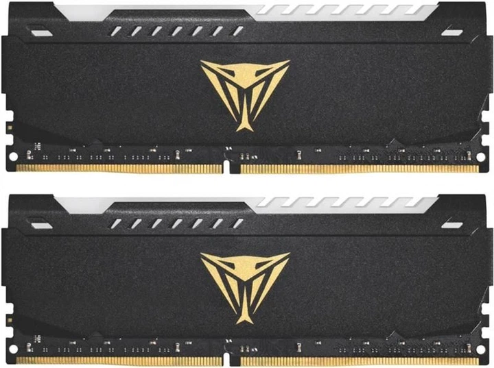 Модуль пам`яті DDR4 2x32GB/3200 Patriot Viper Steel RGB Black (PVSR464G320C8K) - зображення 4