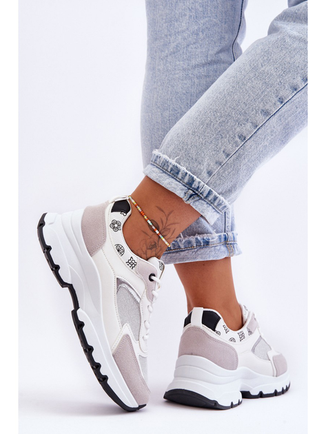 Buty sportowe damskie Escape 37 Białe (5905677432329) - obraz 4