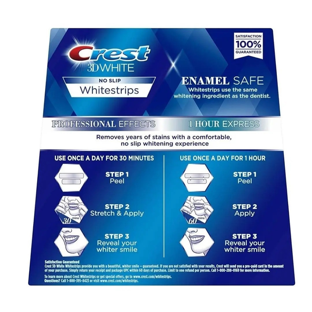 Отбеливающие полоски для зубов Crest 3D White Professional Effects от ...