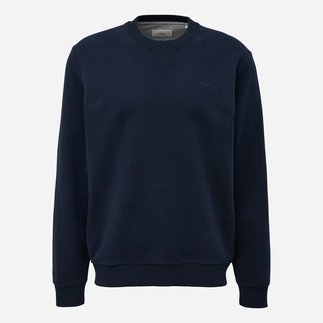 Bluza bez kaptura męska s.Oliver 10.3.11.14.140.2132737-5978 XL Granatowa (4099973338889) - obraz 5