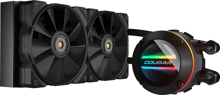 Układ chłodzenia wodnego Cougar Poseidon GT 240 AIO Liquid Watercooling (CGR-POSEIDON GT 240) - obraz 1