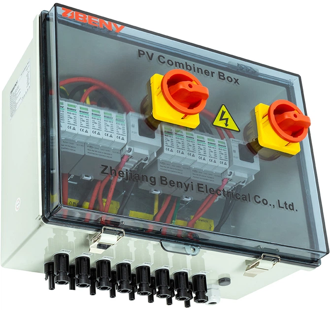 Коммуникационная коробка HiSmart PV DC 4 входа - 4 выхода IP66 ...