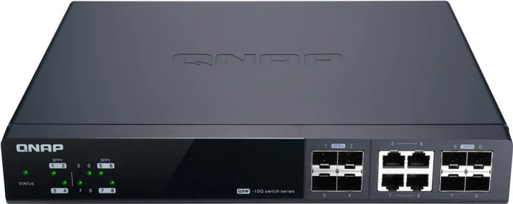 Комутатор QNAP QSW-M804-4C гігабітний (QSW-M804-4C) - зображення 4