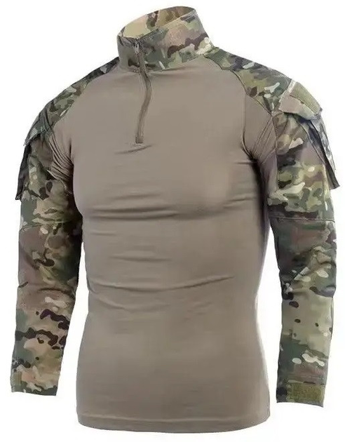 Тактична кофта сорочка ubacs бойова армійська військова для ЗСУ розмір S колір Комуфляж - зображення 1