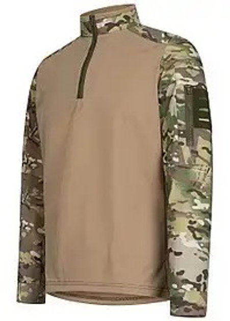Тактическая рубашка ubacs армейская для ВСУ размер 2XL Мультикам - изображение 1