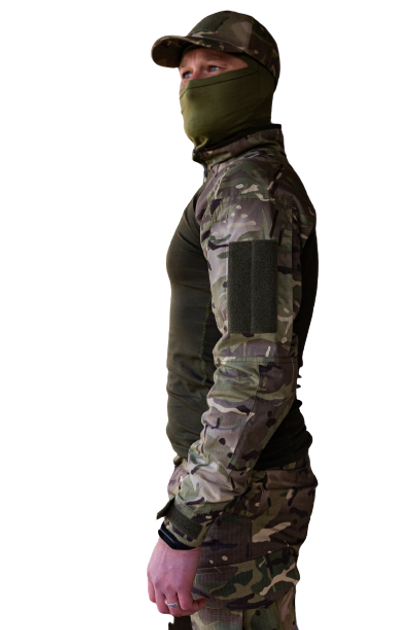 Тактична сорочка ubacs армійська для ЗСУ розмір 2XL Хакі - зображення 2