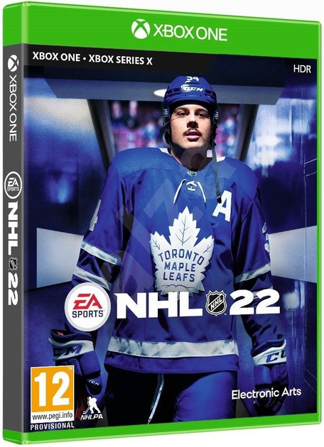 Gra Xbox One NHL 22 (Blu-ray) (5030931123726) - obraz 1