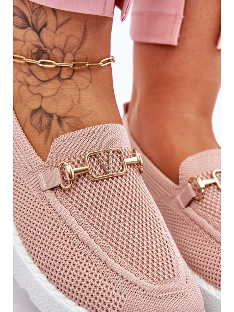 Damskie slip-ony Alena 37 Różowe (3076628885463) - obraz 8