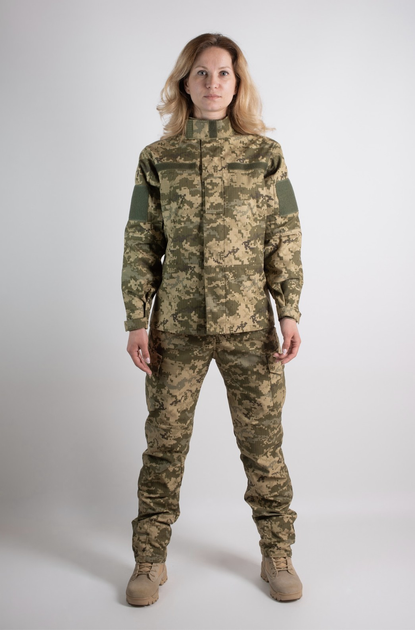 Форма піксель військова статутна тактична, костюм армійський саржа кітель та штани розмір 60 - зображення 1
