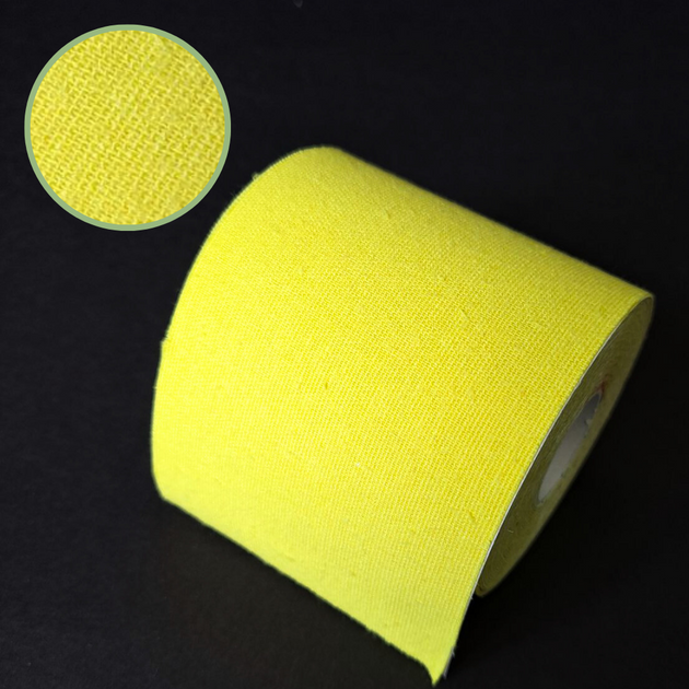 Широкий кінезіо тейп стрічка пластир для тейпування спини коліна шиї 7,5 см х 5 м ZEPMA tape (4863-7) - зображення 2