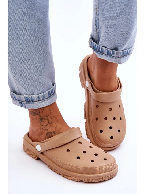 Chodaki damskie Rabios 38-39 Brązowe (5905677102208) - obraz 8