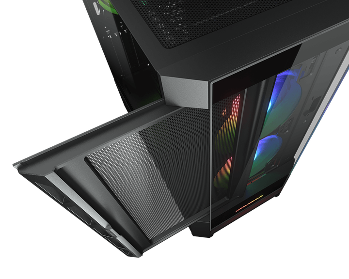 Obudowa Cougar Duoface RGB Czarny (CGR-5ZD1B-RGB) - obraz 4