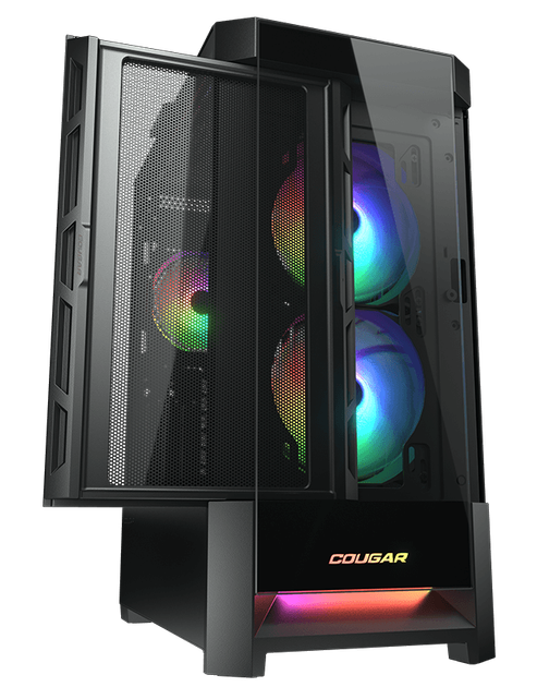 Obudowa Cougar Duoface RGB Czarny (CGR-5ZD1B-RGB) - obraz 5