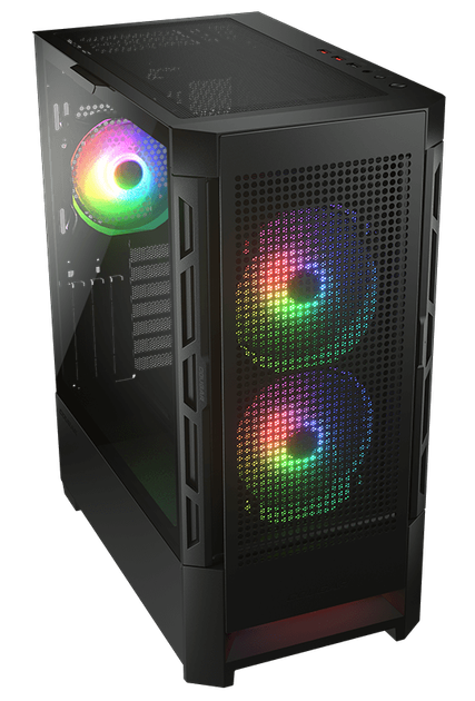 Obudowa Cougar Duoface RGB Czarny (CGR-5ZD1B-RGB) - obraz 11