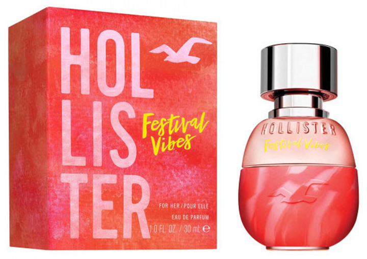 Woda perfumowana damska Hollister Festival Vibes Her Eau De Perfume Spray 30 ml (85715268037) - obraz 1