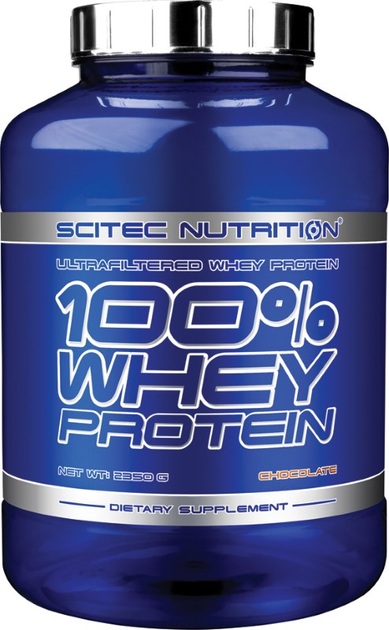 Białko Scitec Nutrition 100% Whey Protein 2350g Czekoladowy (5999100022744) - obraz 1