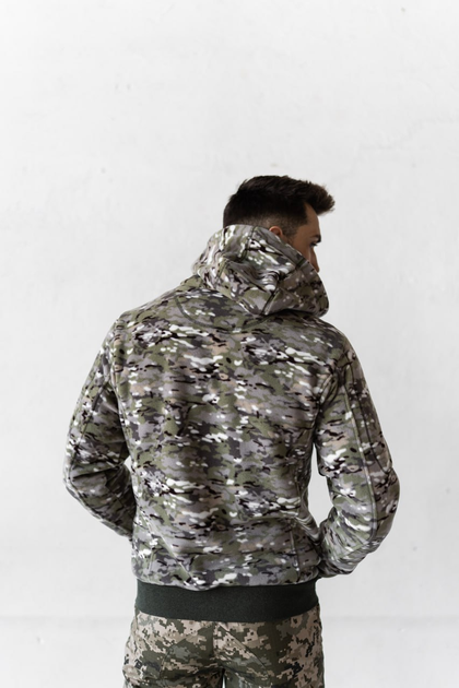 Куртка флісова «Патріот» з шевроном LOGOS мультикам M - зображення 2
