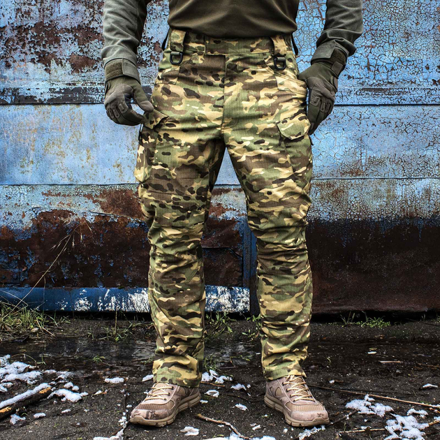 Тактические мужские брюки М мультикам - изображение 1