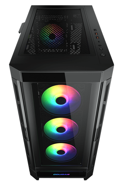 Obudowa Cougar Duoface Pro RGB Czarny (CGR-DUOFACE PRO RGB) - obraz 3