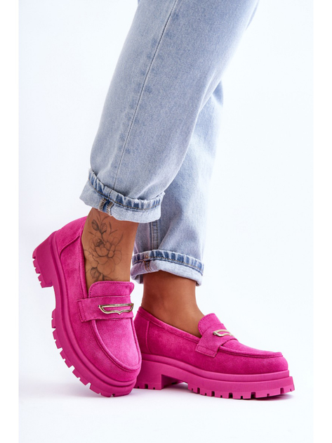 Damskie loafersy Pure Love 39 Różowe (5905677456417) - obraz 3
