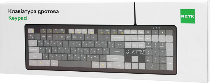 Клавиатура проводная RZTK Keypad - изображение 11