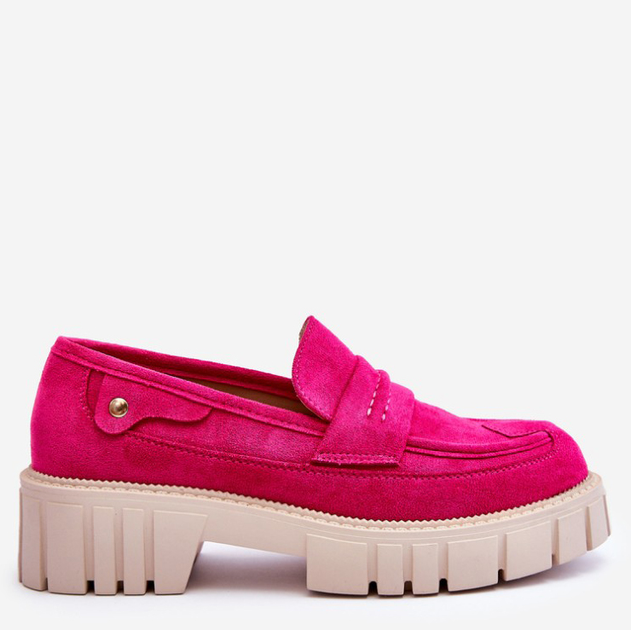 Damskie loafersy Fiorell 39 Fuksja (5905677406986) - obraz 1