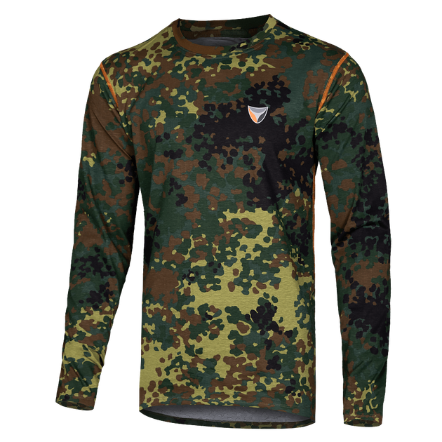 Лонгслів Basic 2.0 Cotton Flecktarn (2365), S - изображение 1