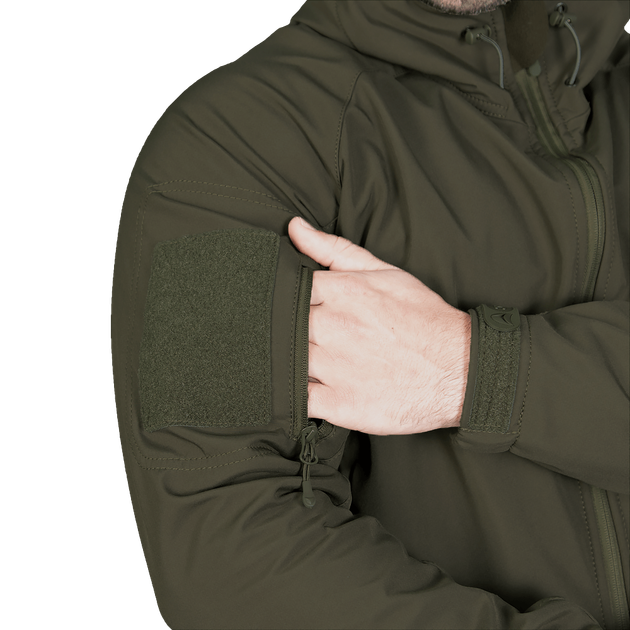 Куртка Stalker SoftShell Олива (7225), XXL - изображение 2