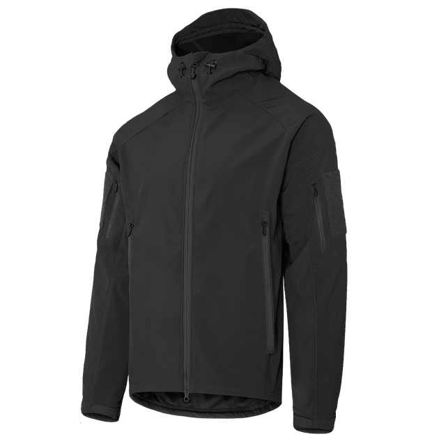 Куртка Stalker SoftShell Чорна (7226), S - зображення 1