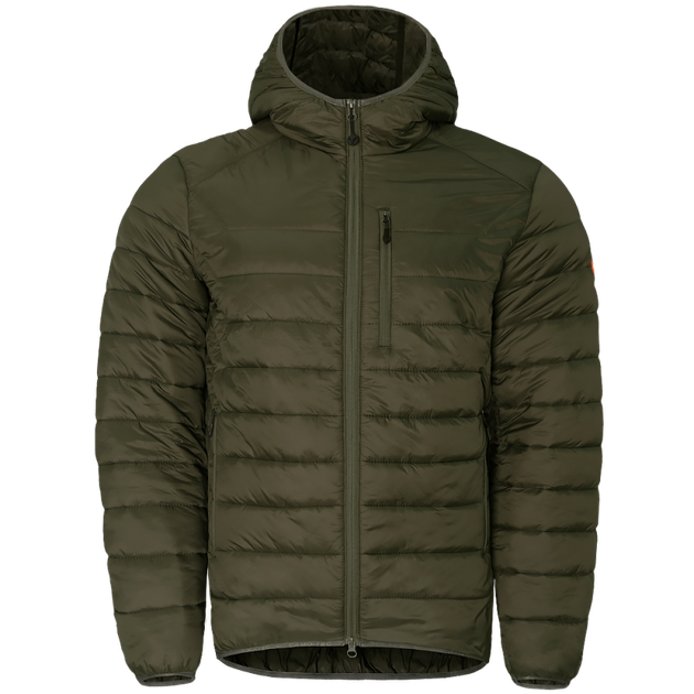 Легкий Пуховик Storm Hood G-Loft 150 Olive (2460), XL - изображение 1