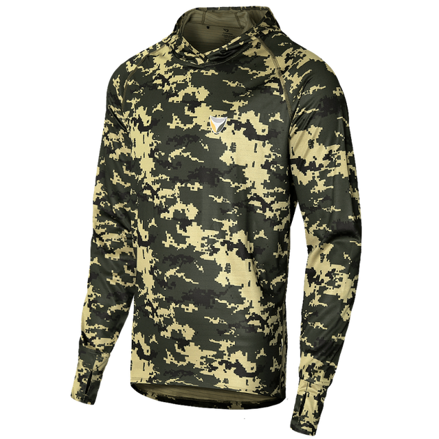 Лонгслів Hood Antistatic UA DIGITAL WOODLAND (2337), L - зображення 1