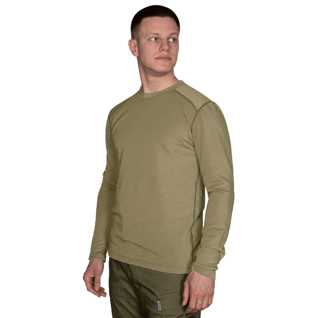 Лонгслів CM Basic FR Хакі (7105), XXL - зображення 2