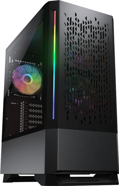 Obudowa Cougar MX430 Air RGB Czarny (CGR-51C6B-AIR-RGB) - obraz 1